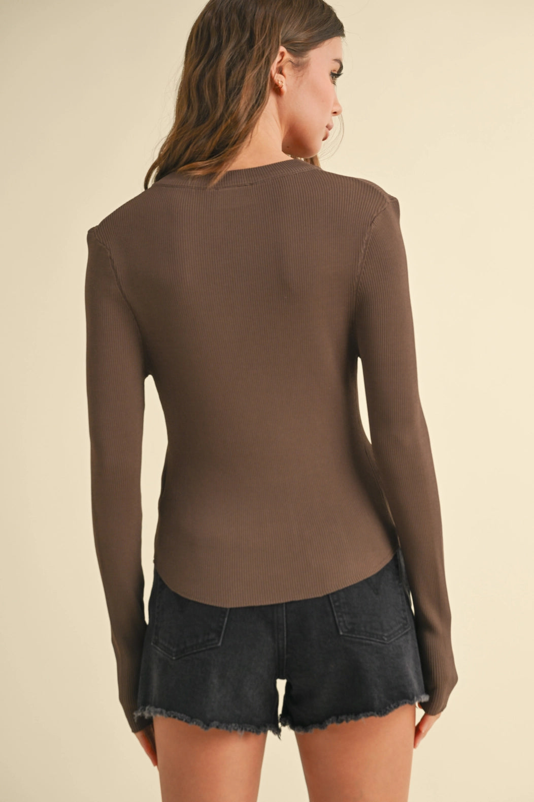 Ribbed Basic Top