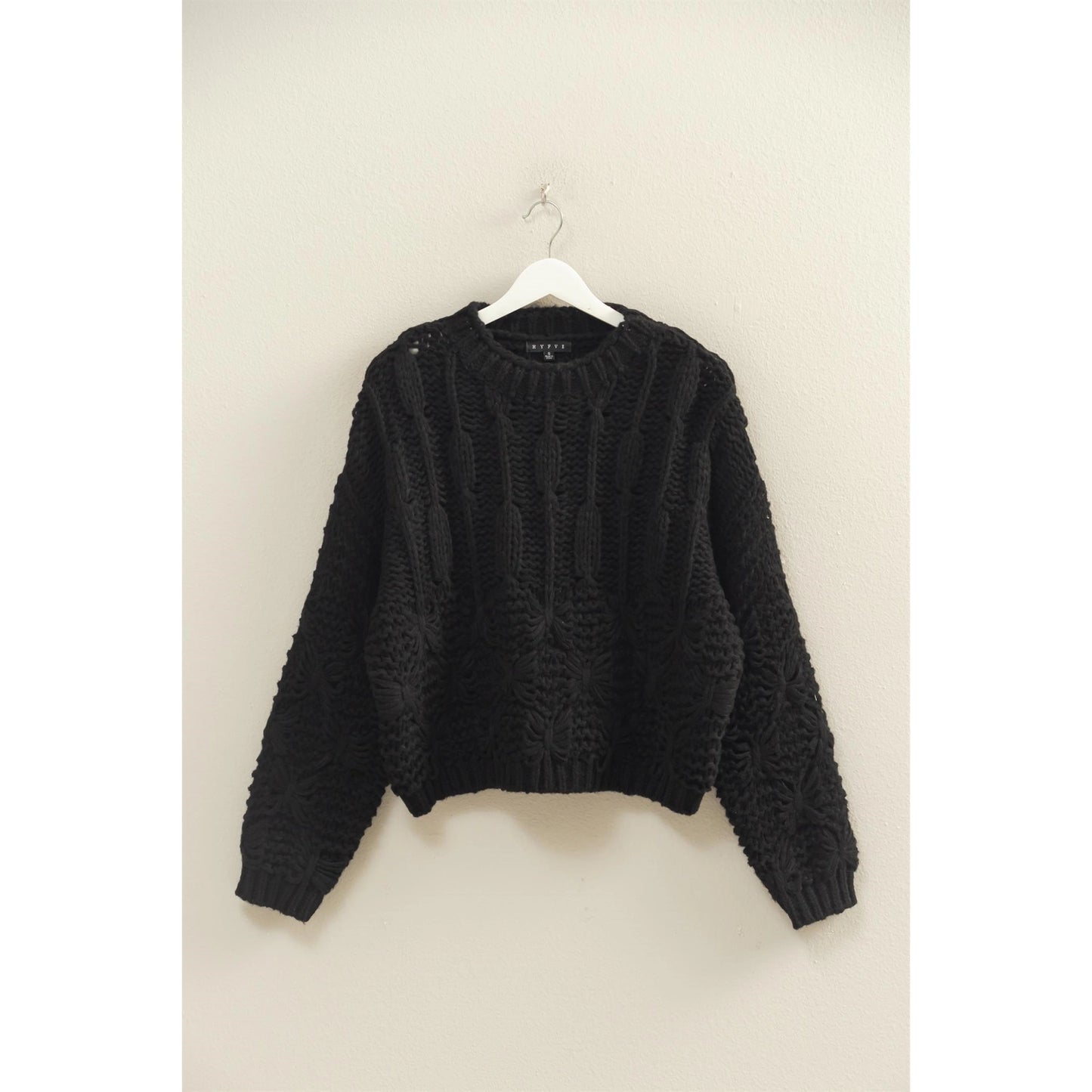 Chunky Cable Knit Sweater