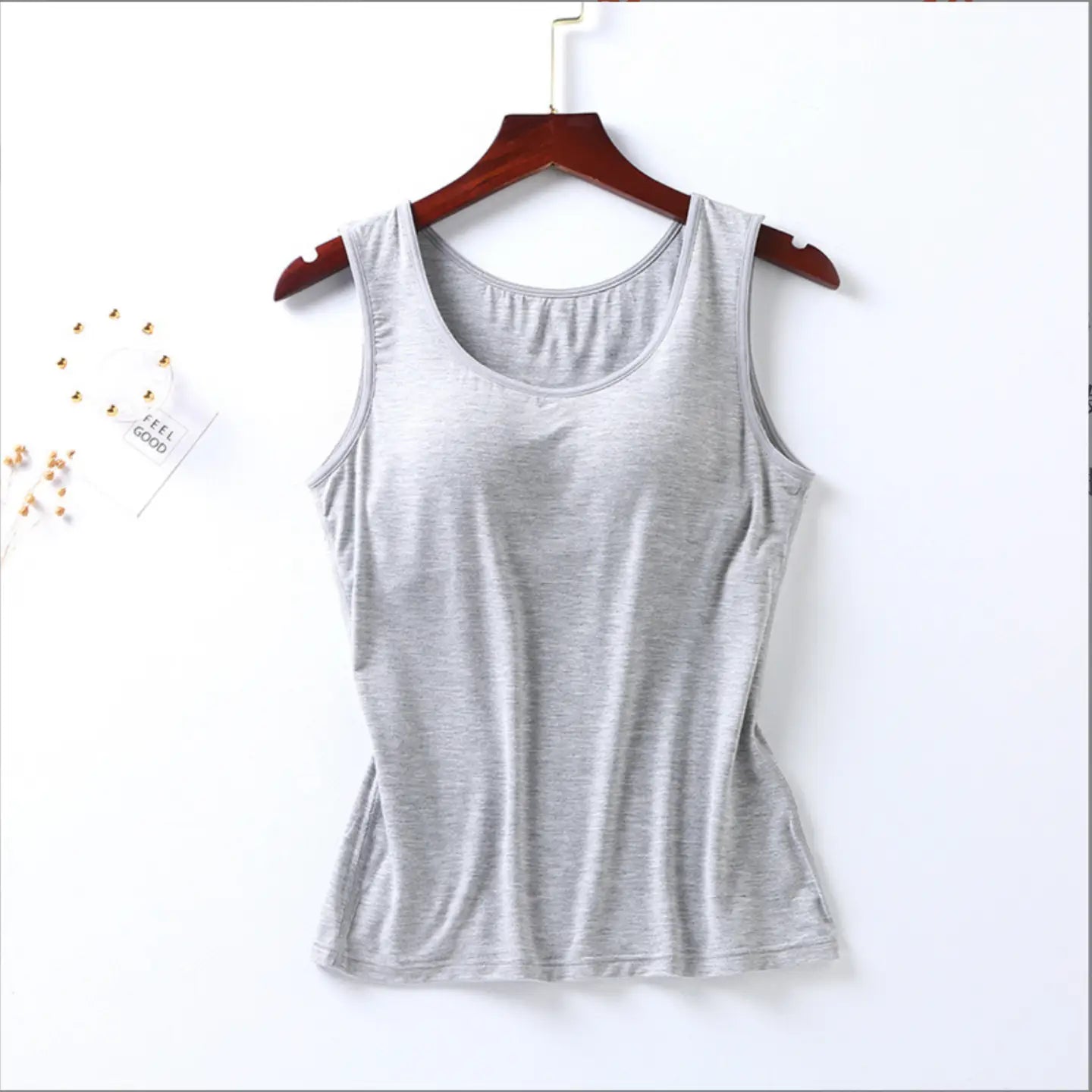 Built In Bra Tank Top