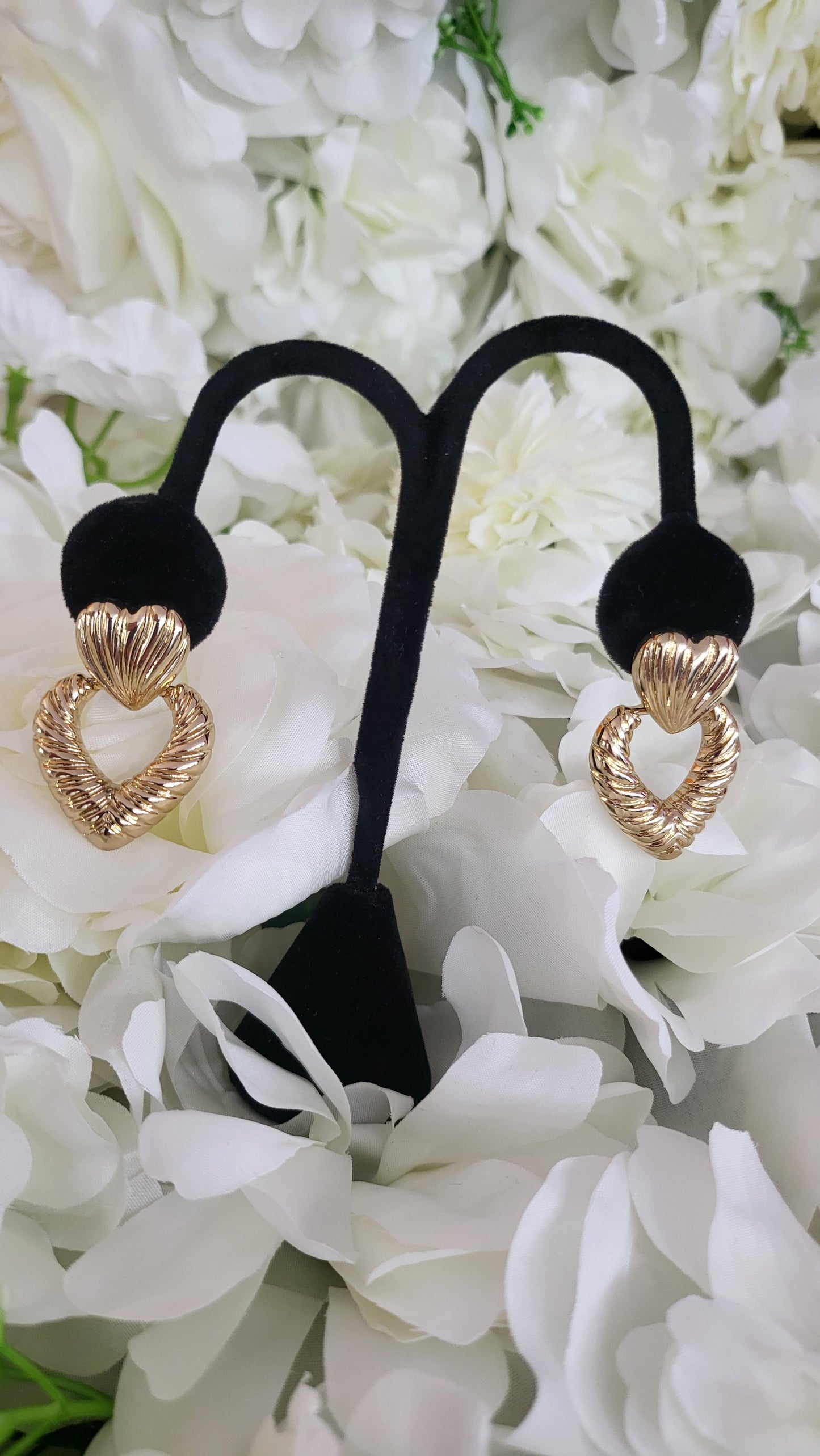 Hailey Heart Earrings