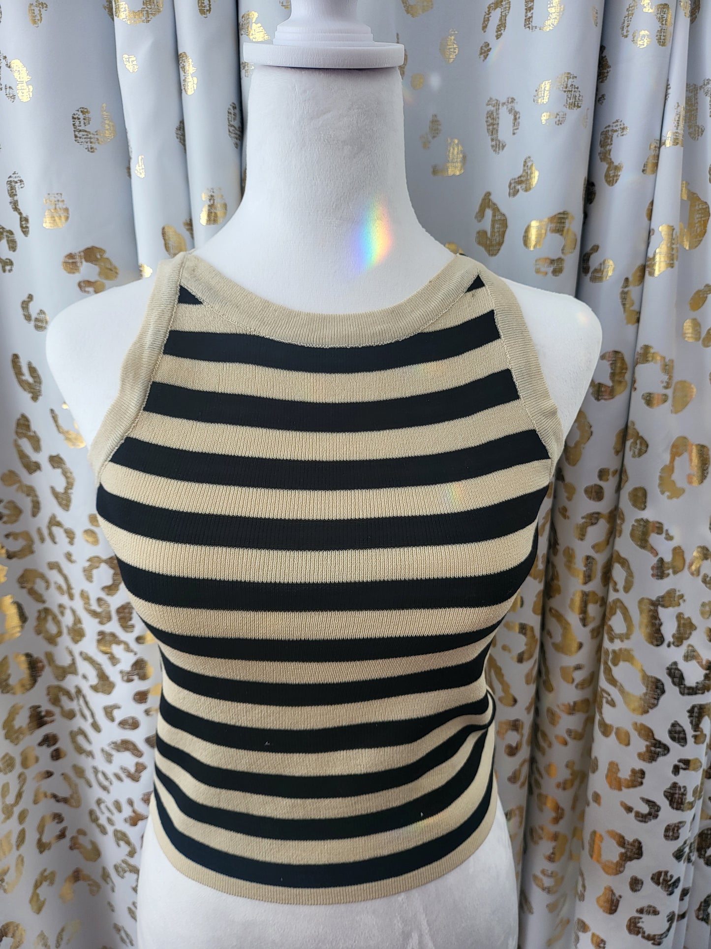 One Size Stripe Tank Top