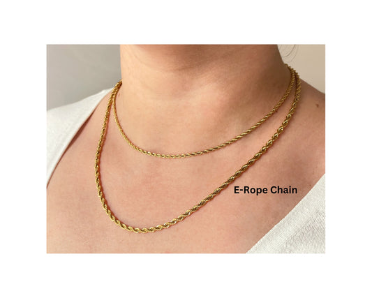 Dainty Rope Gold Chains