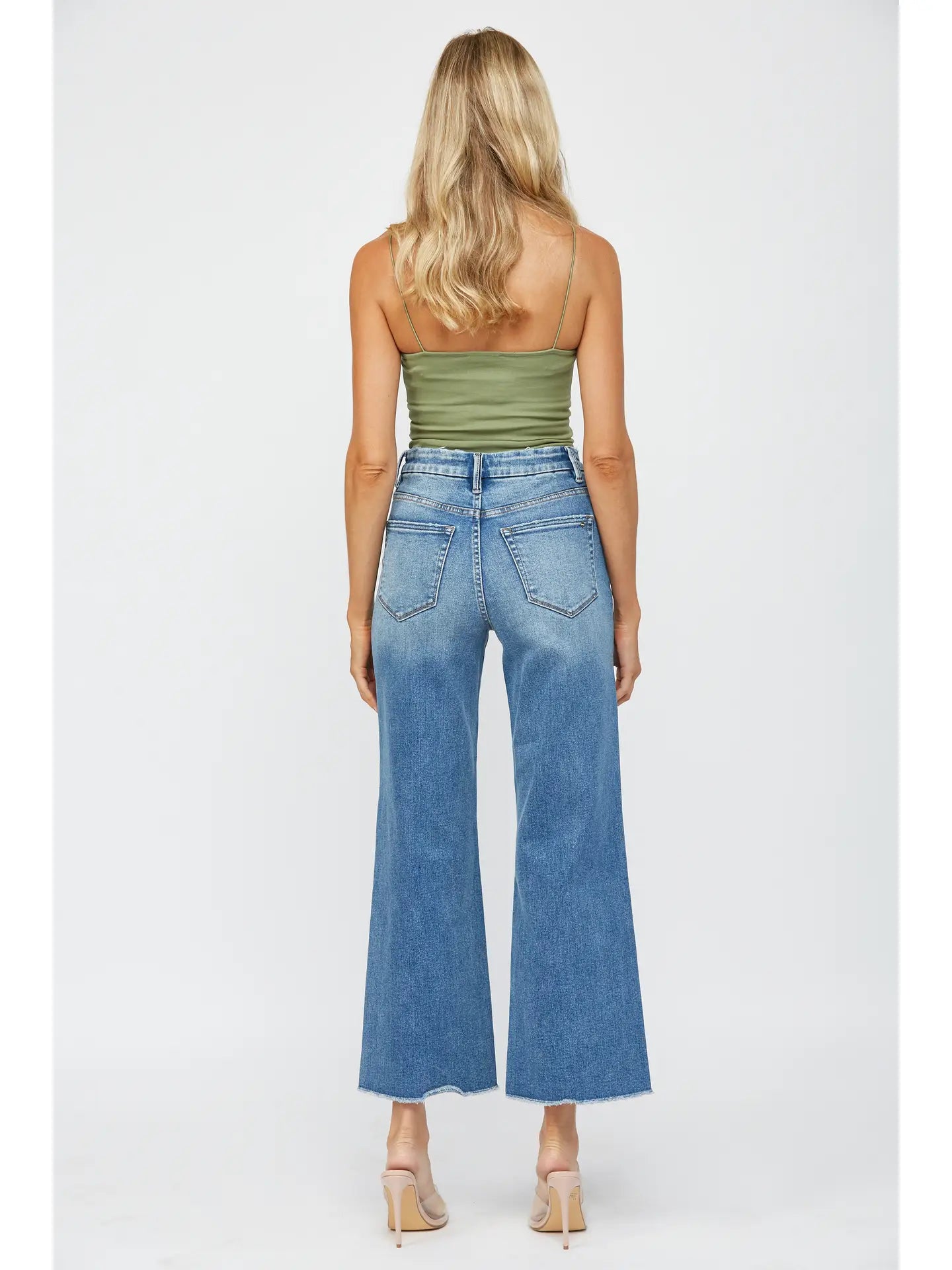 Festival Stretch Wide Leg Jeans