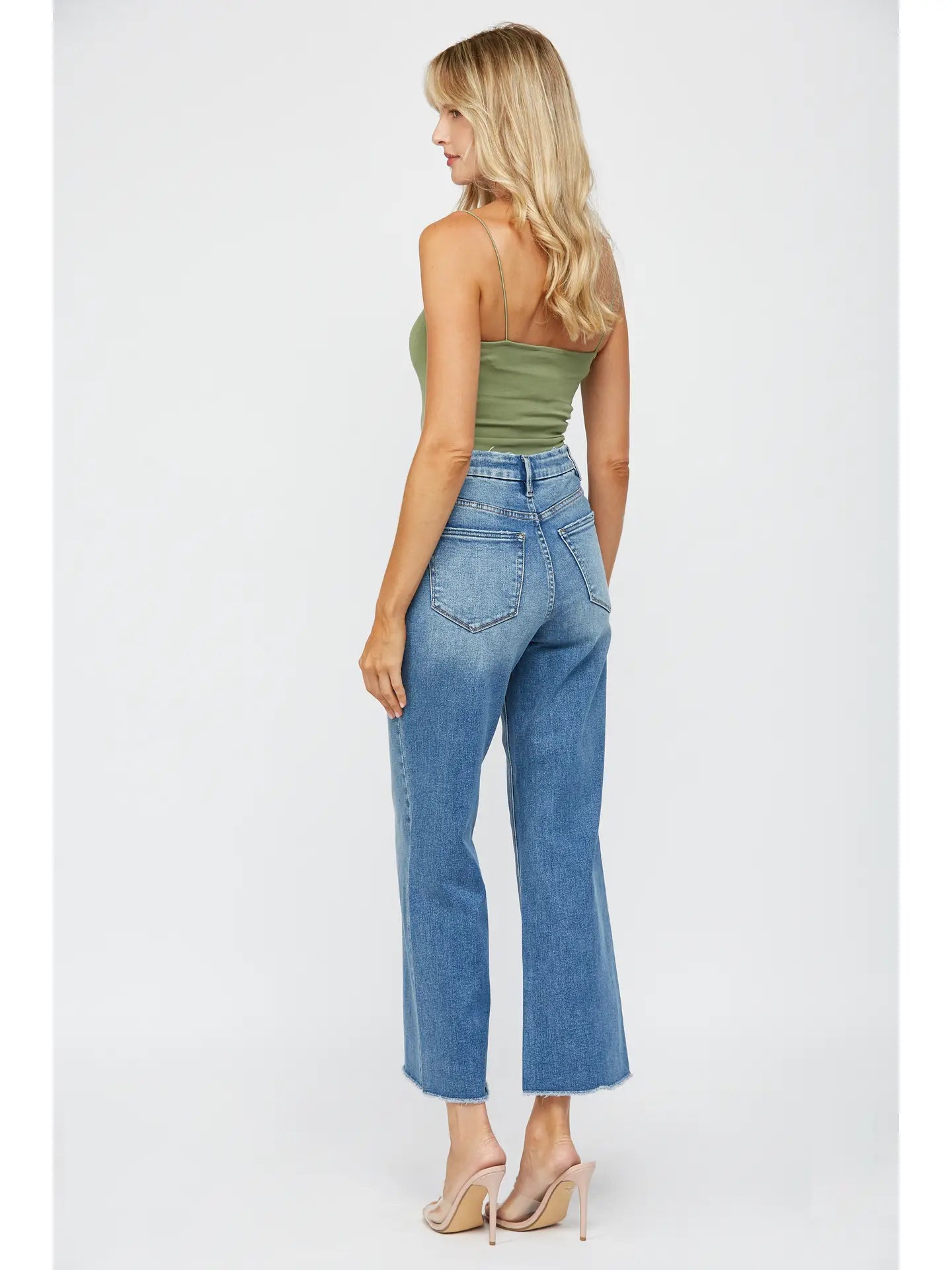 Festival Stretch Wide Leg Jeans