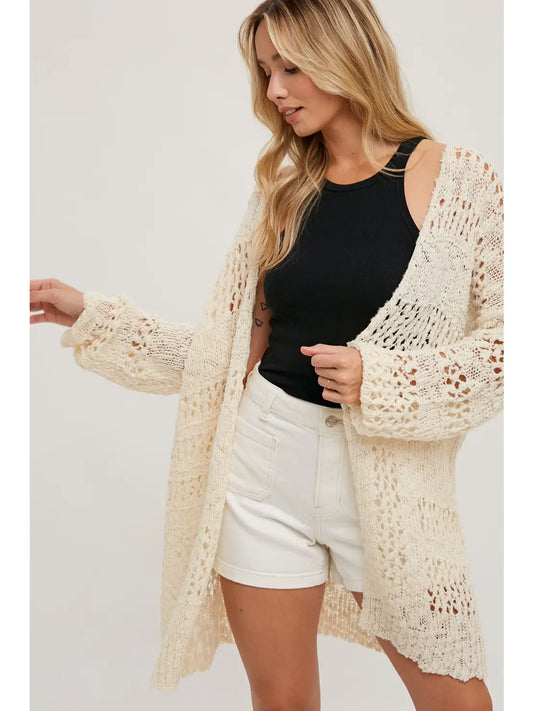 Open Knit Cardigan