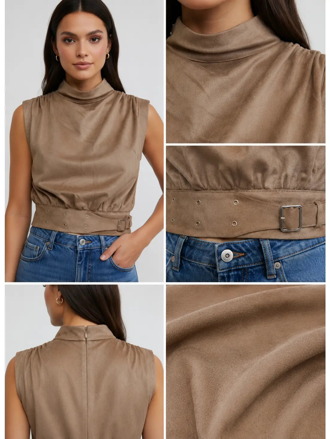 Belted Muse Top