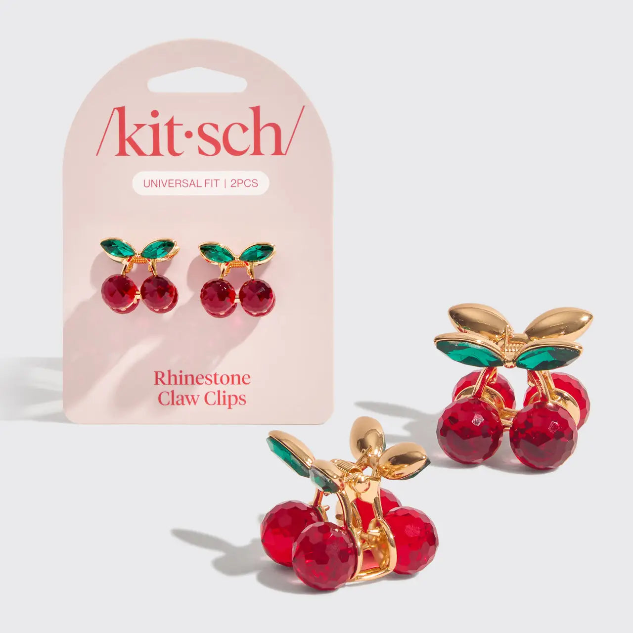 Mini Cherry Claw Clips