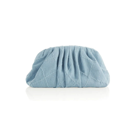 Julia Denim Clutch