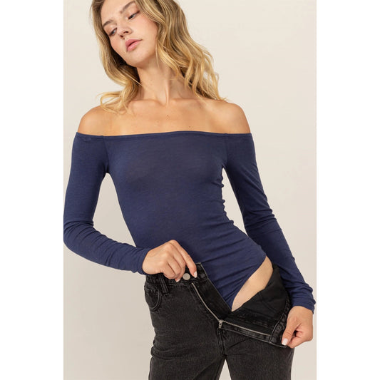 Off Shoulder Bodysuit