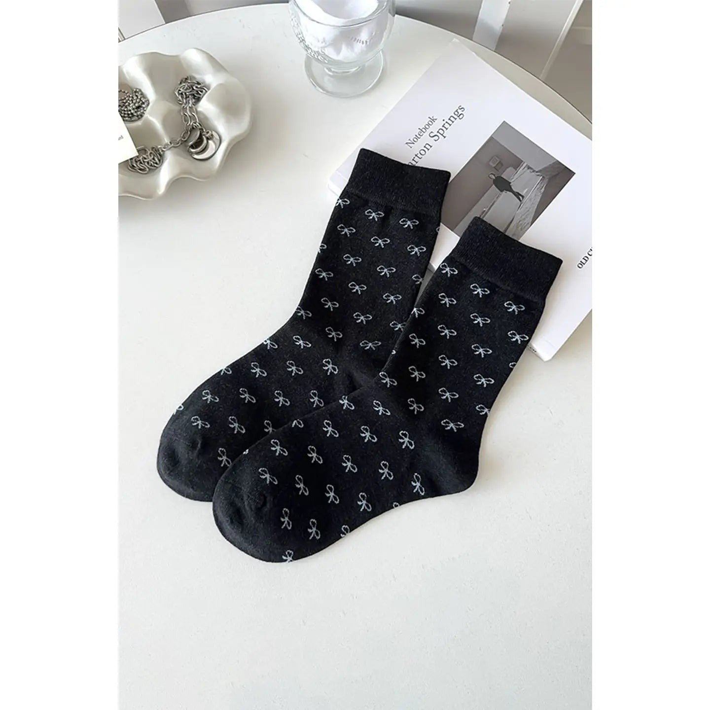 Bow Crew Socks