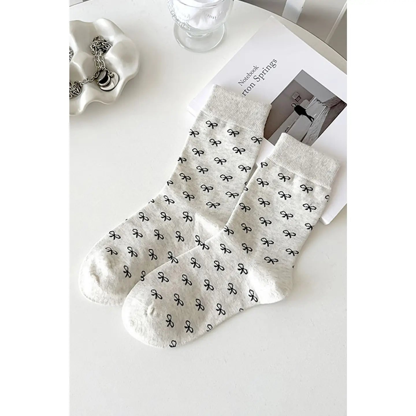 Bow Crew Socks