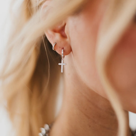 Taryn Cross Earrings