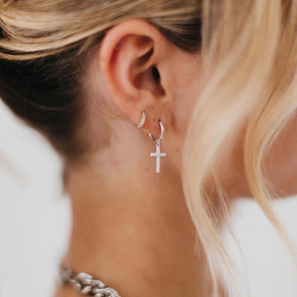 Taryn Cross Earrings
