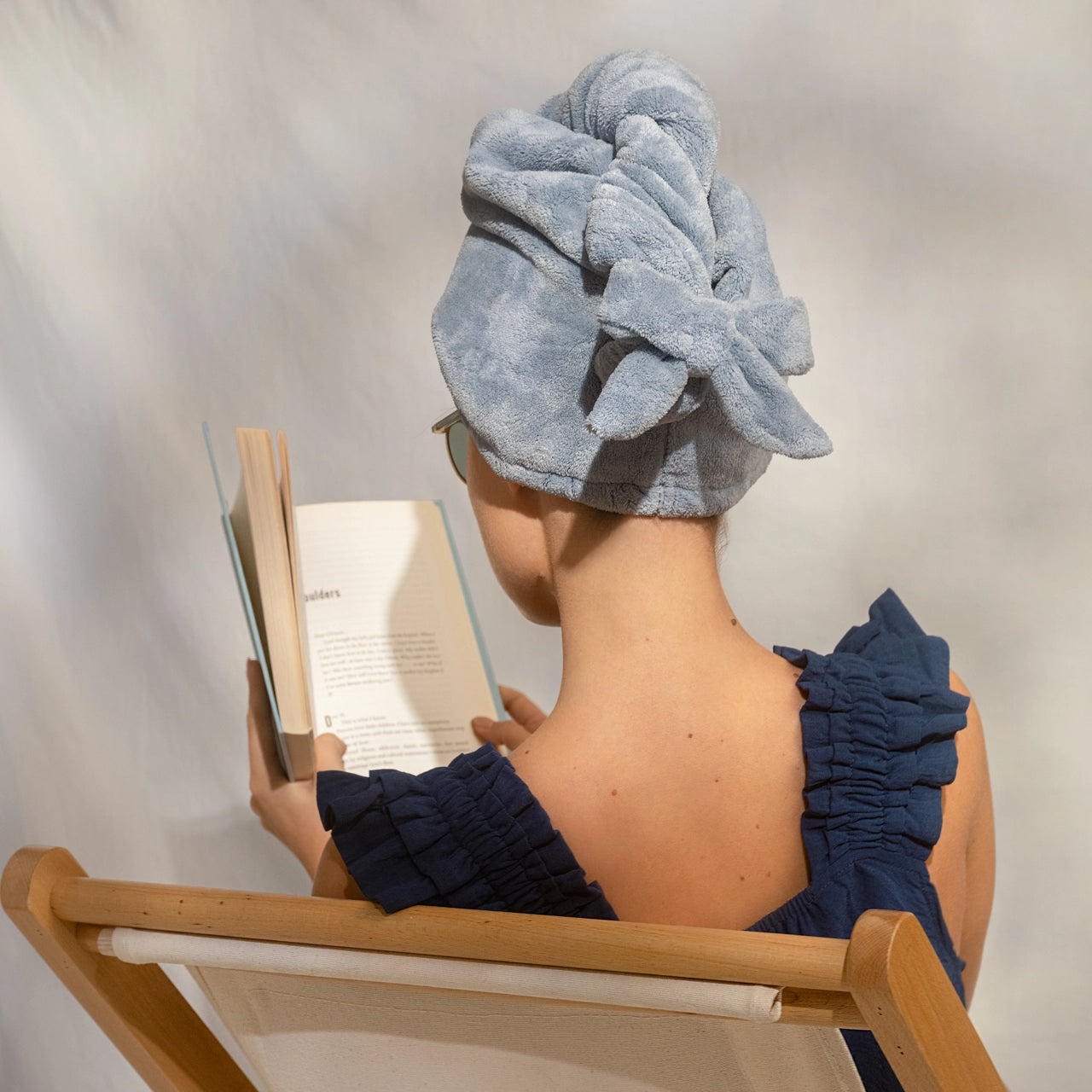 Towel Turban With Bow